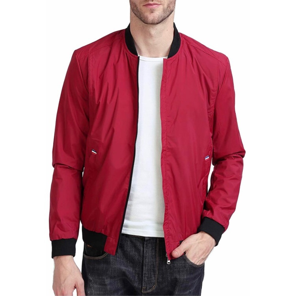 YIDI Casual Classic Slim Motorcycle/Bomber Jacket